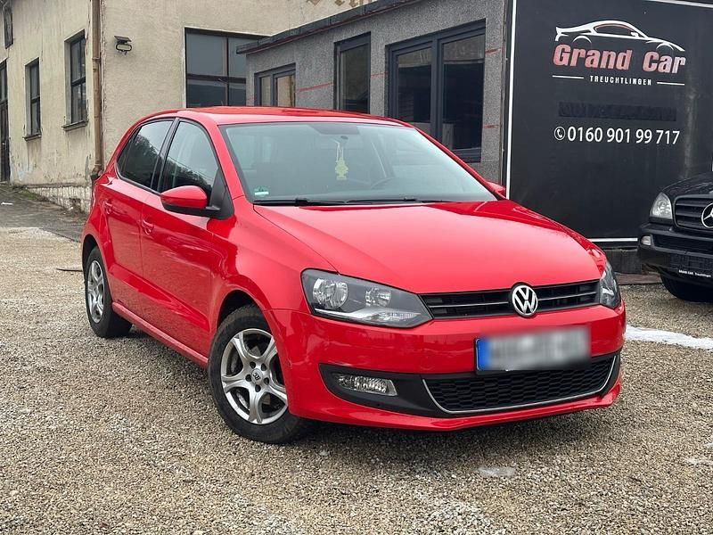 Gebraucht VW Polo 90 PS (66 kW) 2010 Rot Kleinwagen
