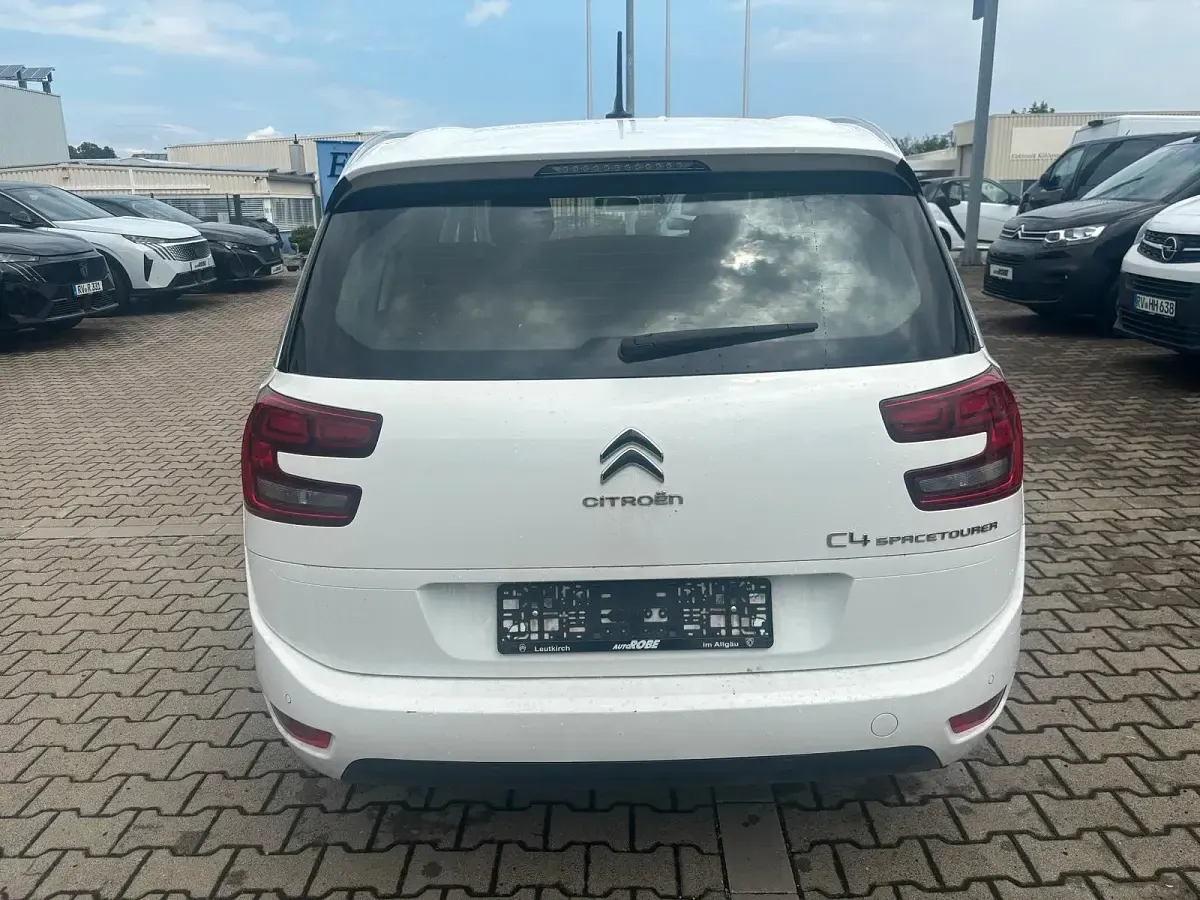 Gebraucht Citroën C4 SpaceTourer 131 PS (96 kW) 2018 Weiß Van / Kleinbus