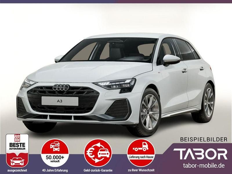 Weiß Neu 2025 Audi A3 Sportback Sport Limousine | 38.396 € (Fairer Preis) - Bild 1/4