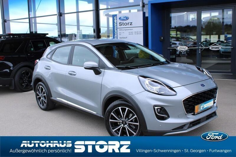 Silber (solarsilber) Gebraucht 2021 Ford Puma Titanium SUV | 19.990 € (Guter Preis) - Bild 1/4