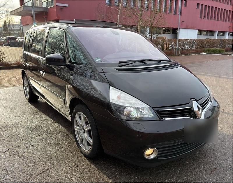 Gebraucht Renault Espace 173 PS (127 kW) 2013 Schwarz Van / Kleinbus