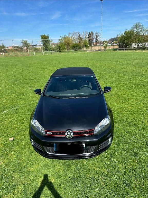 Gebraucht VW Golf Cabriolet GTI 211 PS (155 kW) 2015 Schwarz Cabrio