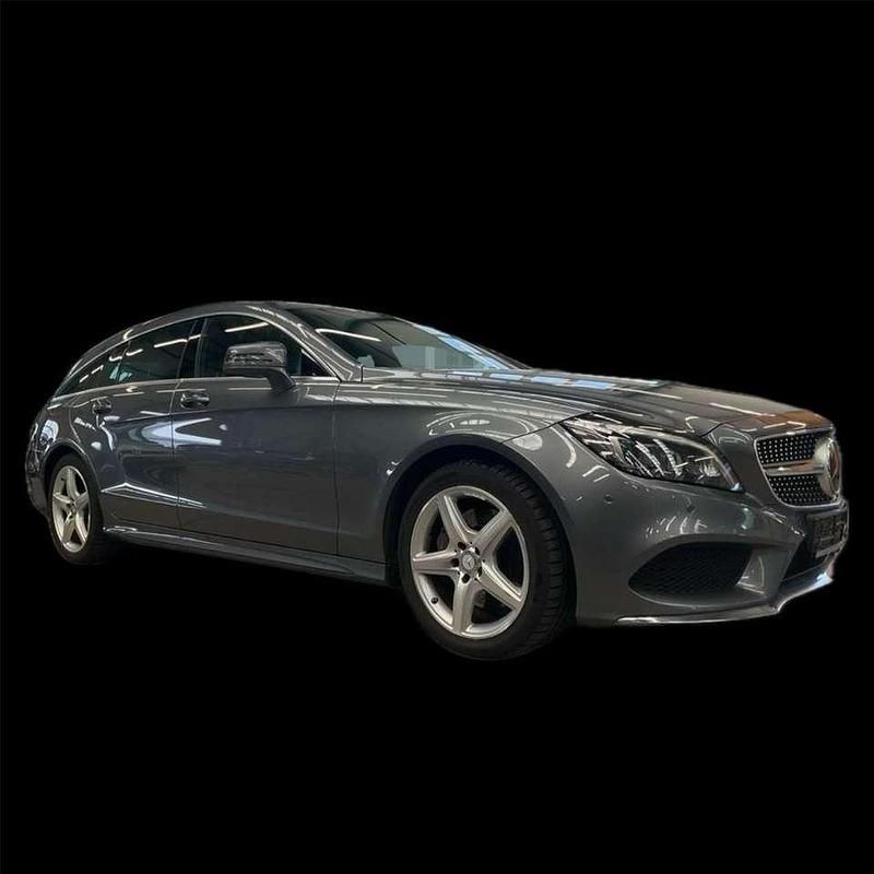 Grau Gebraucht 2016 Mercedes CLS350 Shooting Brake AMG Kombi | 15.990 € (Superpreis) - Bild 1/4