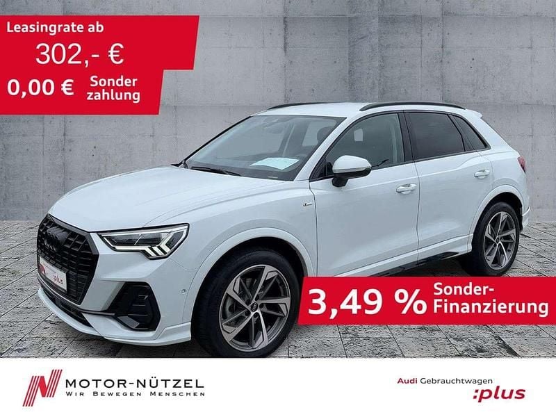 Gletscherweiß metallic Gebraucht 2025 Audi Q3 S-Line SUV | 41.360 € (Fairer Preis) - Bild 1/4