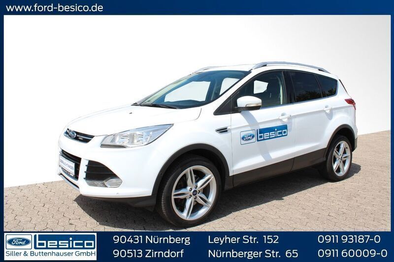 Gebraucht Ford Kuga Titanium 150 PS (110 kW) 2015 Weiß SUV
