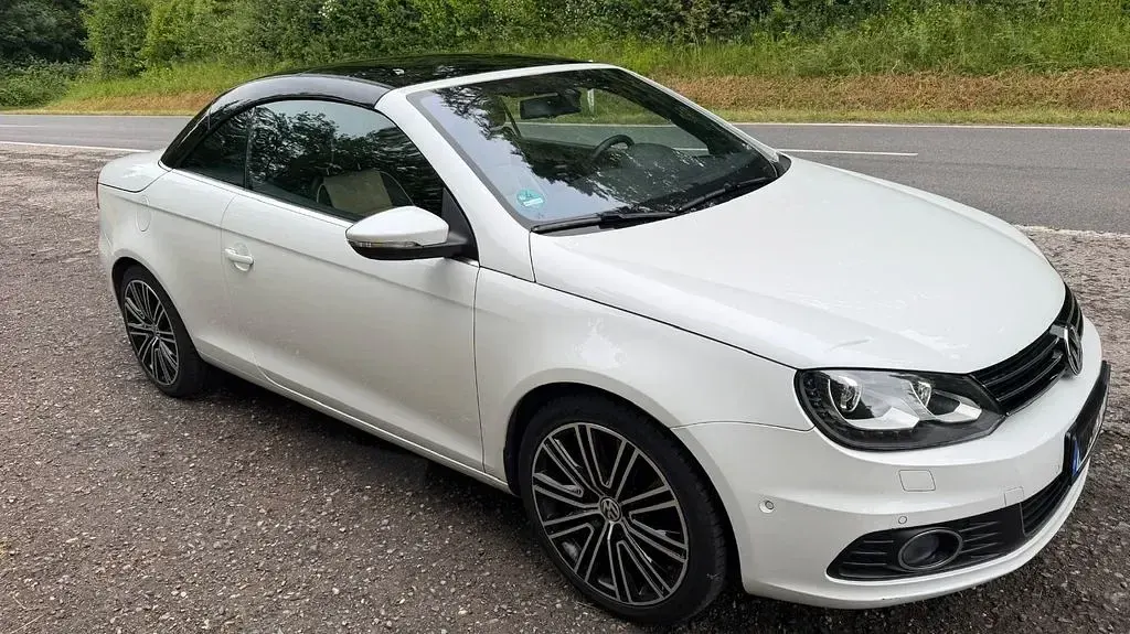 Gebraucht VW Eos Exclusive 211 PS (155 kW) 2013 Weiß Cabrio