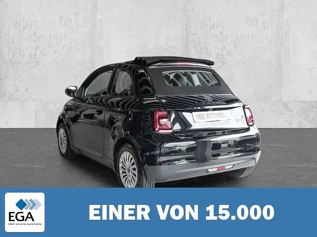 Neu Fiat 500e Pop 86 kW (118 PS) 2026 Schwarz Cabrio