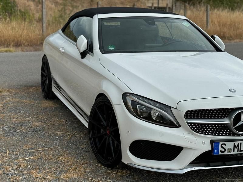 Weiß Gebraucht 2016 Mercedes C250 Cabrio | 29.500 € (Etwas zu teuer) - Bild 1/4