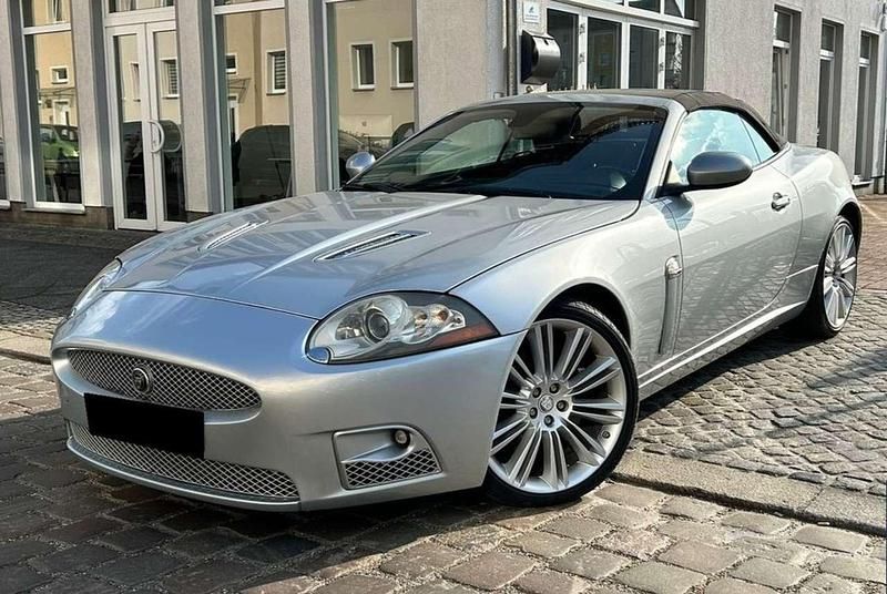 Gebraucht Jaguar XKR 416 PS (305 kW) 2007 Silber Cabrio