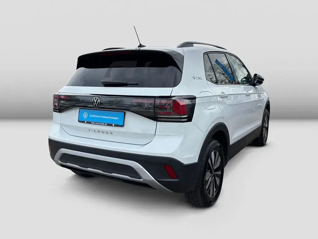 Gebraucht VW T-Cross Goal 116 PS (85 kW) 2025 Pure white SUV