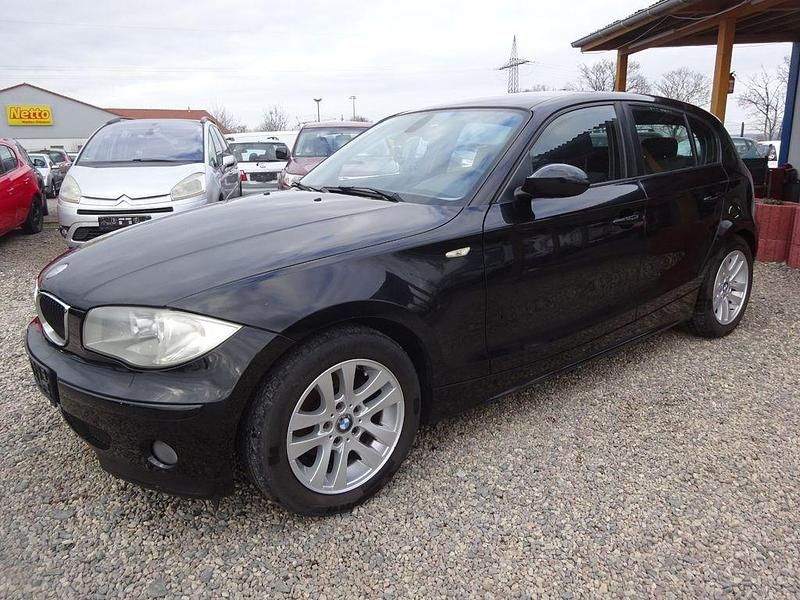 Gebraucht BMW 116 116 PS (85 kW) 2005 Schwarz Kleinwagen
