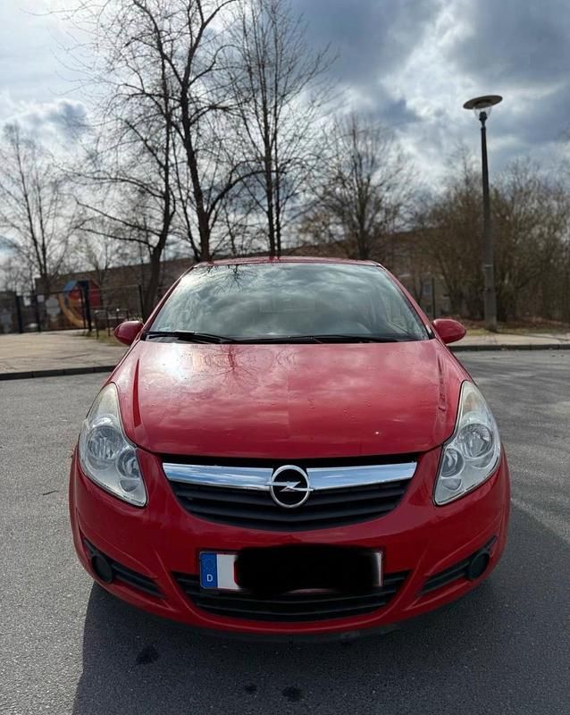 Gebraucht Opel Corsa 80 PS (58 kW) 2009 Rot Kleinwagen