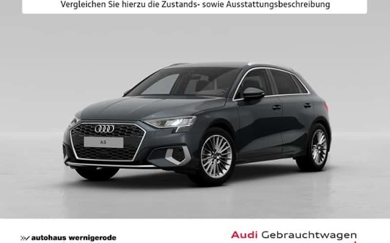 Grau Gebraucht 2024 Audi A3 Sportback Advanced Plus Limousine | 40.940 € - Bild 1/4