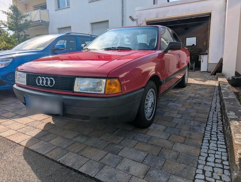 Rot Gebraucht 1990 Audi 80 Limousine | 3.200 € - Bild 1/4