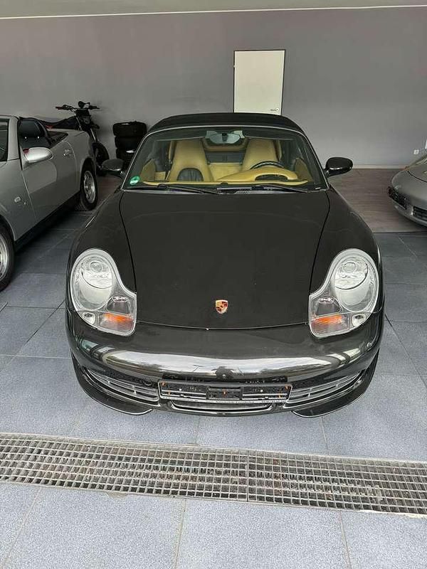 Schwarz Gebraucht 2002 Porsche Boxster S Cabrio | 34.999 € - Bild 1/4