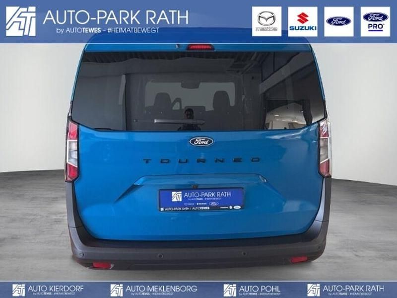 Gebraucht Ford Tourneo Courier Titanium 125 PS (91 kW) 2025 Digital aqua blue metallic (blau) Van / Kleinbus