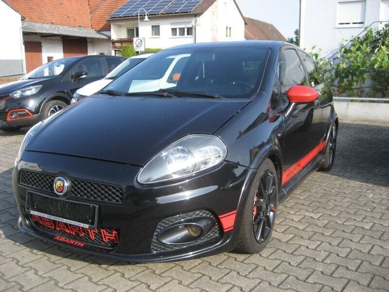 Schwarz Gebraucht 2009 Abarth Grande Punto Kleinwagen | 4.900 € - Bild 1/4