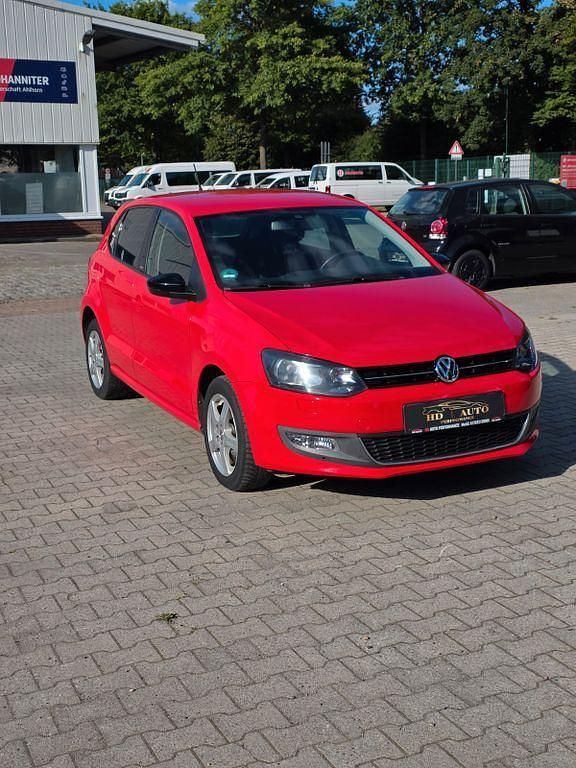 Gebraucht VW Polo Style 69 PS (50 kW) 2011 Rot Kleinwagen