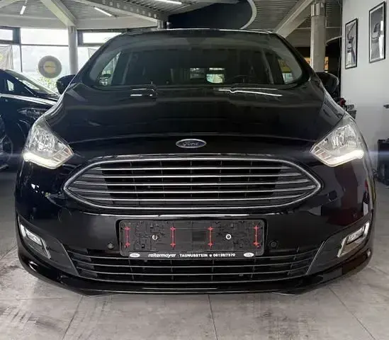Gebraucht Ford C-MAX Titanium 125 PS (91 kW) 2016 Schwarz Van / Kleinbus