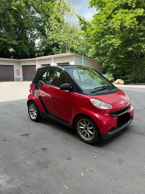 Rot Gebraucht 2009 Smart ForTwo Cabrio Cabrio | 4.200 € (Guter Preis) - Bild 1/4