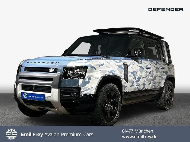 Tasman blue Neu 2025 Land Rover Defender SE Dynamic SUV | 99.450 € (Superpreis) - Bild 1/4