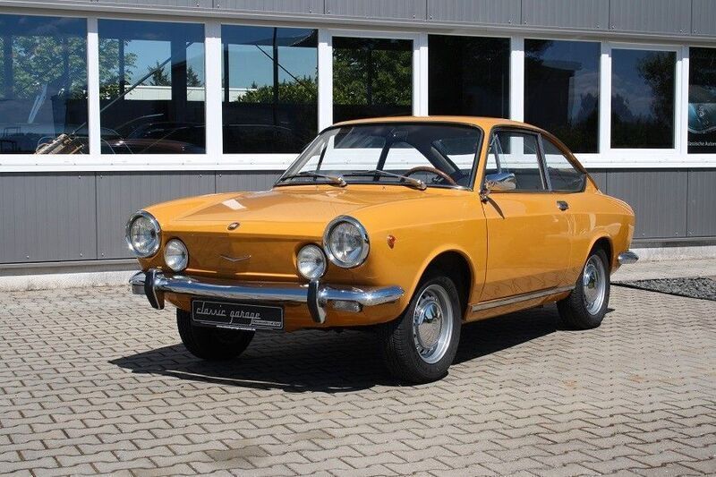 Gelb Gebraucht 1968 Fiat 850 Sport Coupé | 15.990 € - Bild 1/4