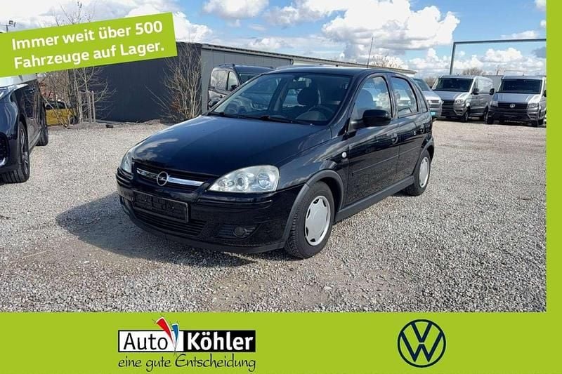 Gebraucht Opel Corsa Basis 60 PS (44 kW) 2005 Schwarz Kleinwagen