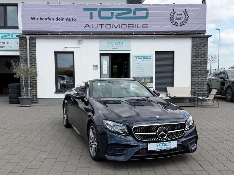 Gebraucht Mercedes E400 AMG 340 PS (250 kW) 2020 Blau Cabrio