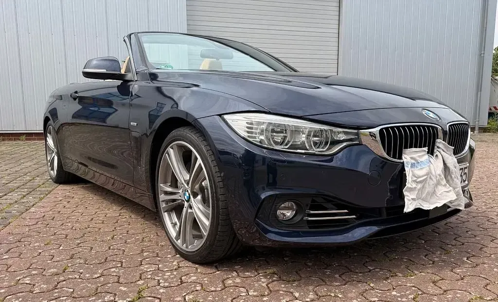 Gebraucht BMW 435 Luxury Line 306 PS (225 kW) 2014 Blau Cabrio