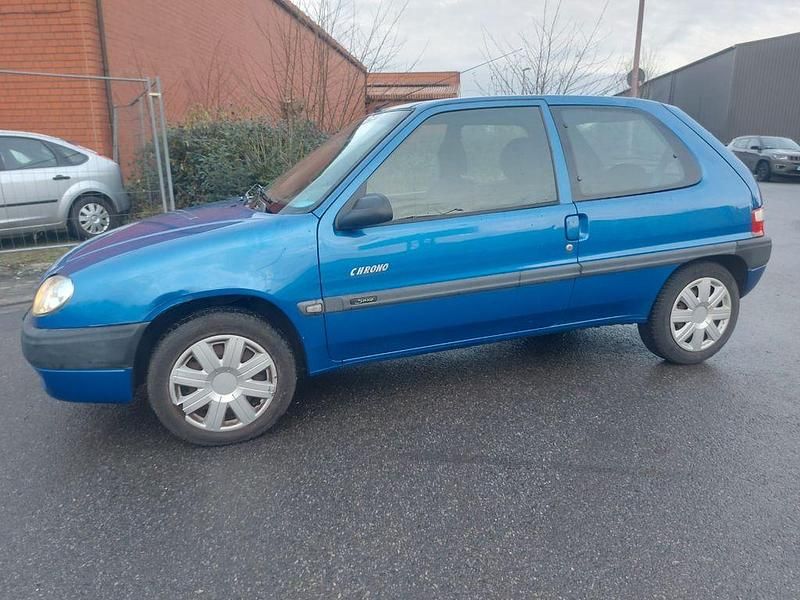 Gebraucht Citroën Saxo Tonic 60 PS (44 kW) 2002 Blau Kleinwagen