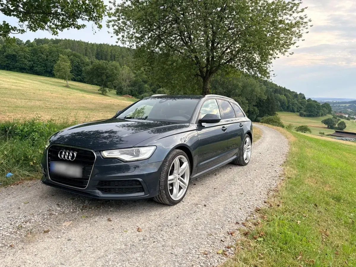Gebraucht Audi A6 S-Line 271 PS (199 kW) 2014 Blau Kombi
