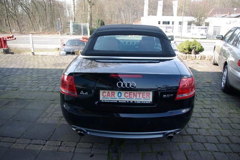 Gebraucht Audi A4 Cabriolet Sport 200 PS (147 kW) 2008 Schwarz Cabrio
