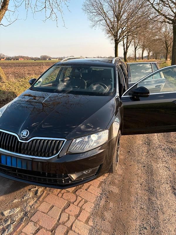 Gebraucht Skoda Octavia 105 PS (77 kW) 2014 Schwarz Kleinwagen