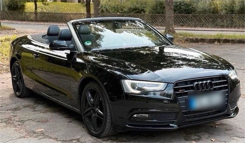 Gebraucht Audi A5 Cabriolet 170 PS (125 kW) 2014 Schwarz Cabrio