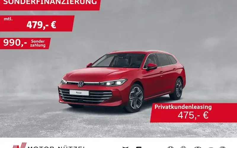 Brugt VW Passat Elegance 150 HK (110 kW) 2024 Rød Stationcar