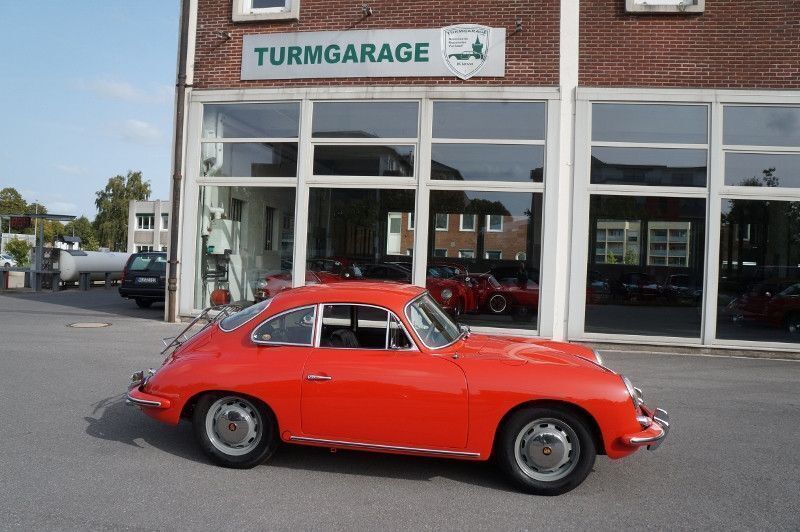 Rot Gebraucht 1964 Porsche 356 Coupé | 118.300 € - Bild 1/4