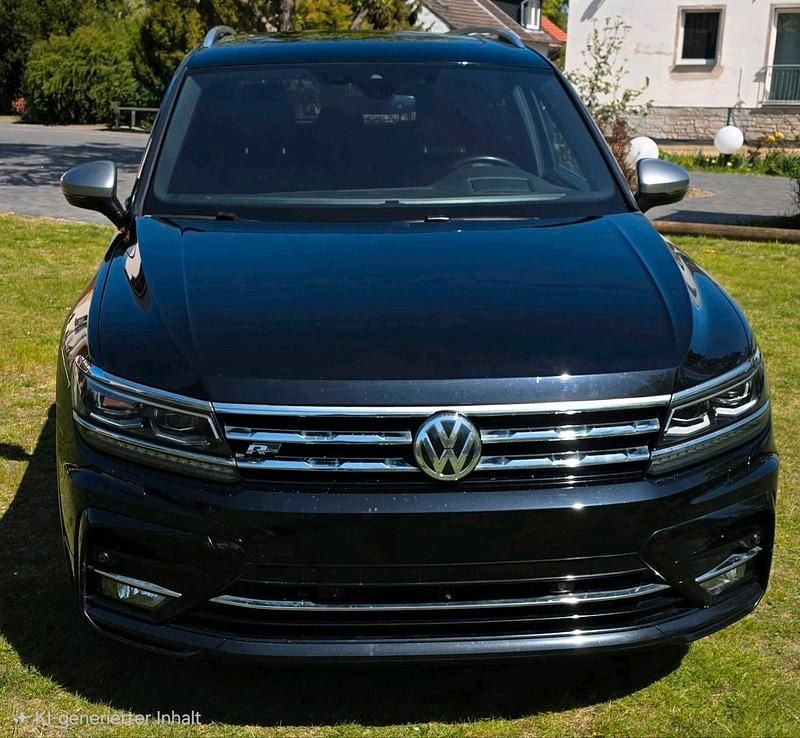 Gebraucht VW Tiguan Allspace R-line 240 PS (176 kW) 2019 Schwarz SUV
