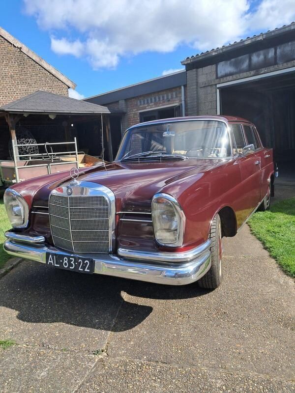 Rot Gebraucht 1965 Mercedes 220 Limousine | 9.850 € - Bild 1/4