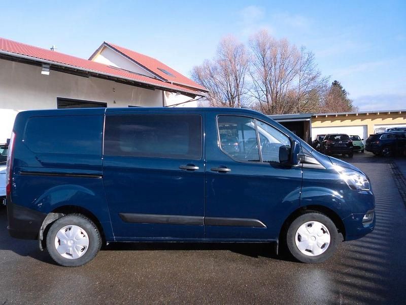Blau Gebraucht 2021 Ford Transit Custom Trend Limousine | 18.950 € (Superpreis) - Bild 1/4