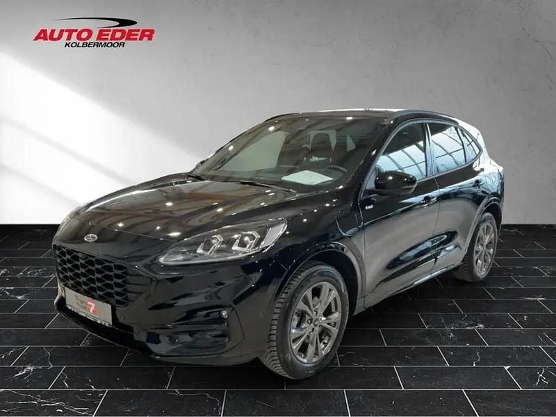Obsidianschwarz (metallic) Gebraucht 2022 Ford Kuga ST-Line SUV | 28.990 € (Fairer Preis) - Bild 1/4