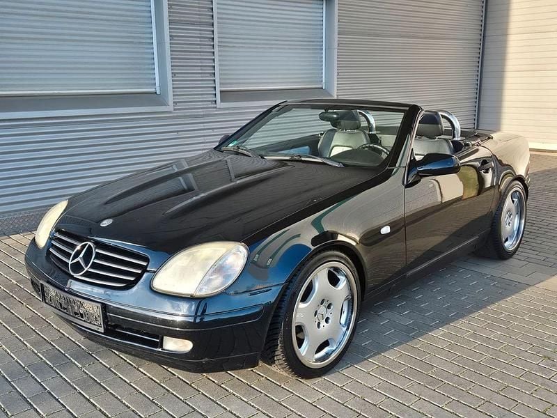 Gebraucht Mercedes SLK200 136 PS (100 kW) 1998 Schwarz Cabrio