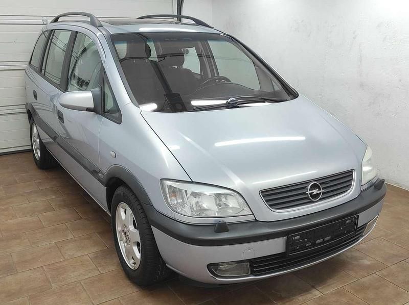 Gebraucht Opel Zafira 97 PS (71 kW) 2001 Silber Van / Kleinbus