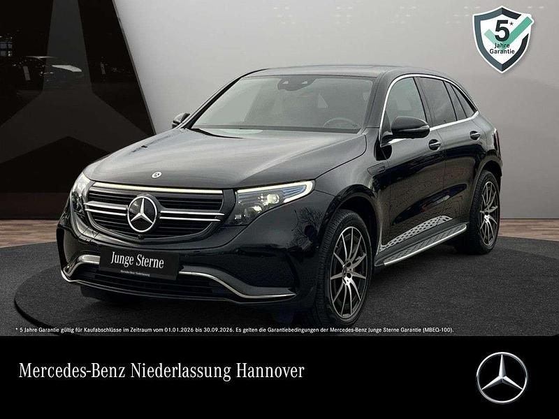 Schwarz Gebraucht 2022 Mercedes EQC400 AMG SUV | 39.790 € (Fairer Preis) - Bild 1/3