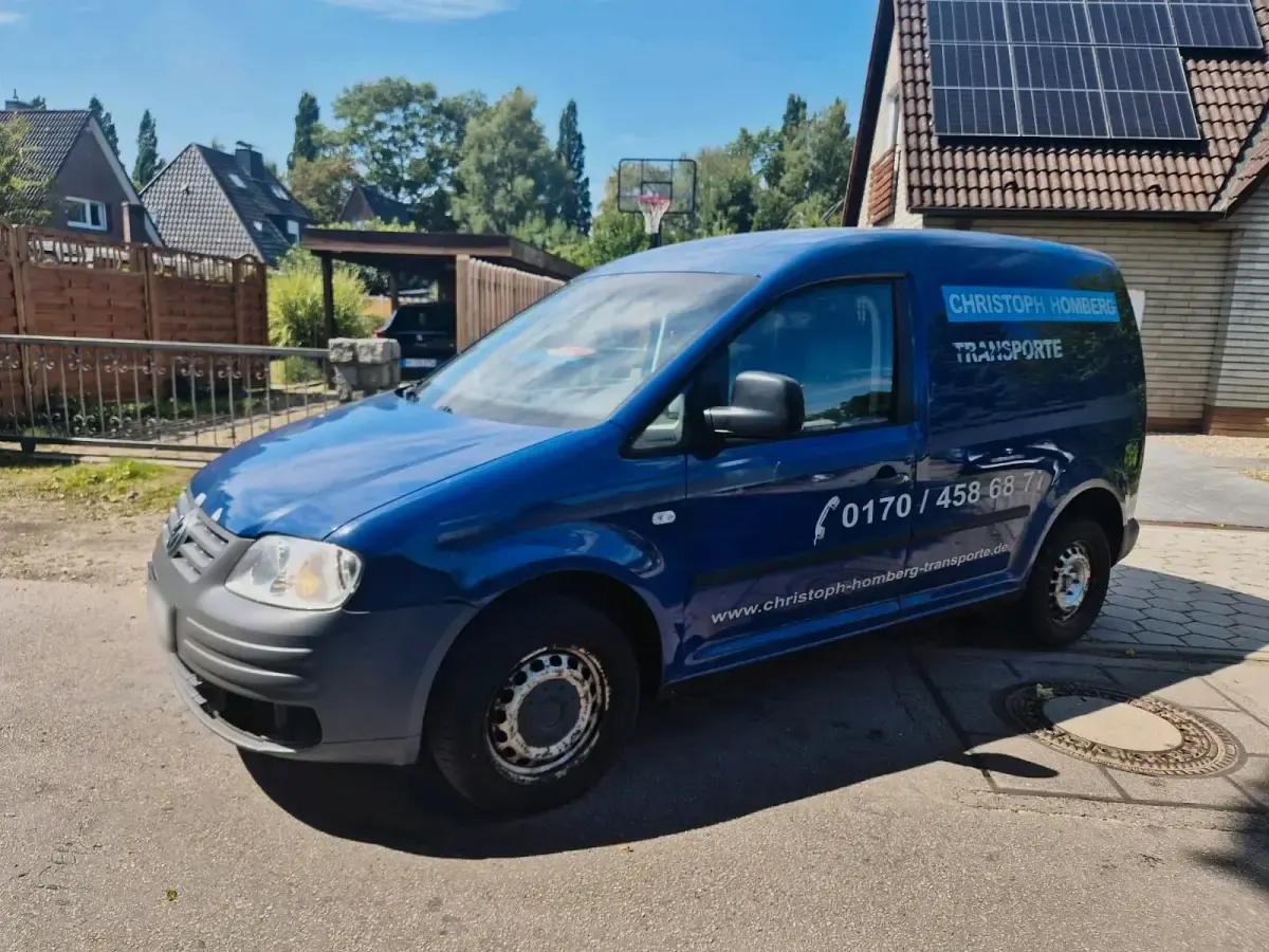 Gebraucht VW Caddy 70 PS (51 kW) 2004 Blau Van / Kleinbus