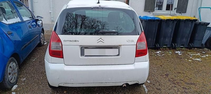 Gebraucht Citroën C2 Style 60 PS (44 kW) 2008 Weiß Kleinwagen