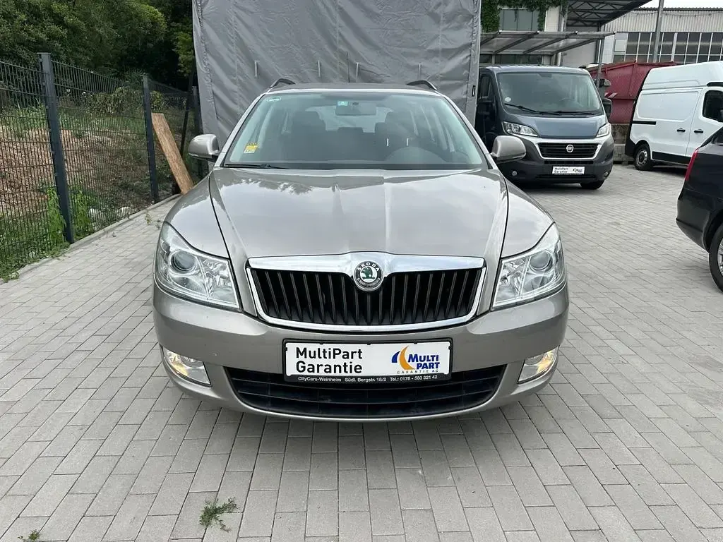 Gebraucht Skoda Octavia Ambiente 102 PS (75 kW) 2009 Beige Kombi