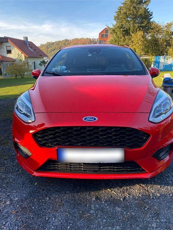 Gebraucht Ford Fiesta ST-Line 101 PS (74 kW) 2018 Rot Kleinwagen