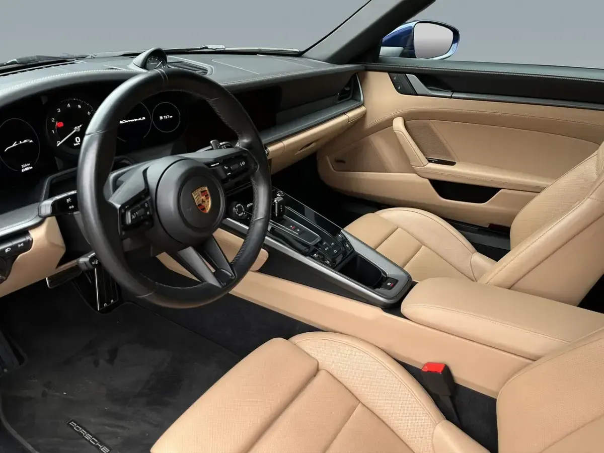 Brugt Porsche 992 450 HK (330 kW) 2023 Blå