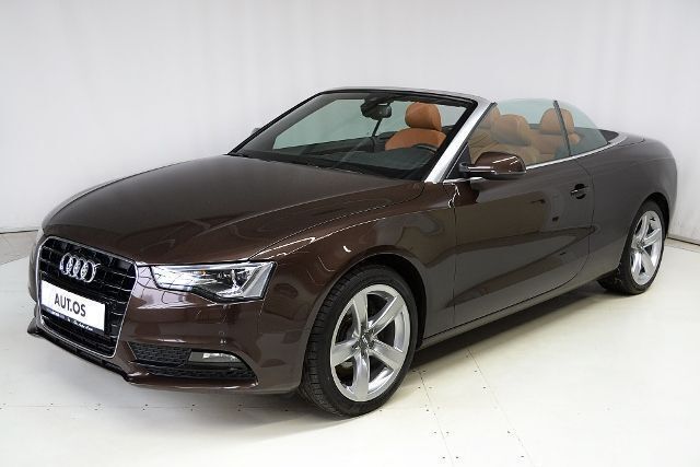 Gebraucht Audi A5 Cabriolet 211 PS (155 kW) 2012 Braun metallic Cabrio