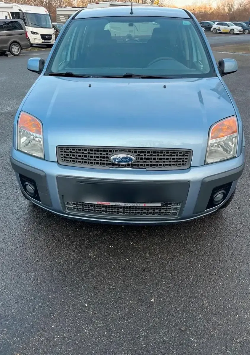 Gebraucht Ford Fusion 80 PS (58 kW) 2006 Blau Kleinwagen